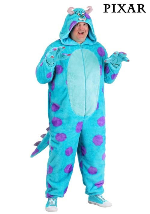 モンスターズ・インク サリー コスプレ コスチューム メンズ ハロウィン 仮装 大きいサイズ キャラクター 着ぐるみ 衣装 大人用 イベント パーティー 忘年会 学園祭 文化祭 コスプレ衣装