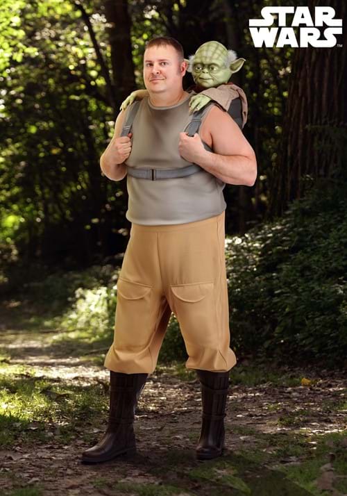 ルーク・スカイウォーカー コスプレ コスチューム メンズ ハロウィン 仮装 スターウォーズ 衣装 大人用 ヨーダ付き イベント パーティー 文化祭 学園祭 大きいサイズ