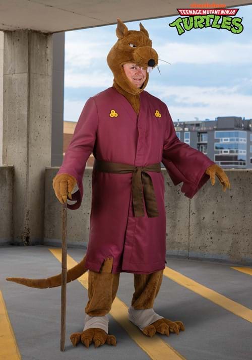 ミュータントタートルズ スプリンター先生 コスプレ コスチューム メンズ ハロウィン 仮装 忍者 衣装 大人用 大きいサイズ イベント パーティー 文化祭 学園祭 コスチューム