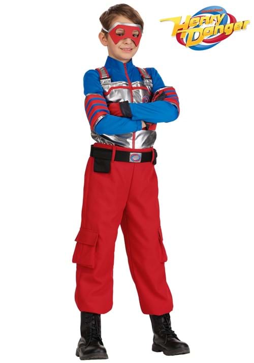 乐天商城 - ヘンリー・デンジャー コスプレ コスチューム キッズ ハロウィン 仮装 ヒーロー 男の子 少年 衣装 子供用 イベント パーティー 学園祭 文化祭 コスプレ衣装