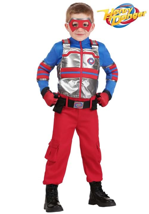 ヘンリー・デンジャー コスプレ コスチューム 幼児用 ハロウィン 仮装 ヒーロー 男の子 衣装 子供用 イベント パーティー 学園祭 文化祭 コスプレ衣装