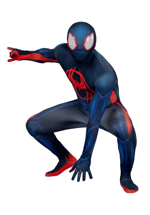 スパイダーバース マイルス・モラレス コスプレ コスチューム メンズ ハロウィン 仮装 ゼンタイ スーツ 衣装 大人用 ヒーロー アメコミ イベント パーティー