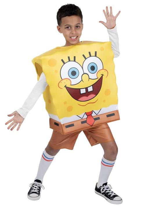 Rakuten - スポンジボブ デラックス コスプレ コスチューム キッズ ハロウィン 仮装 男の子 スクエアパンツ 衣装 子供 イベント パーティー 文化祭 学園祭