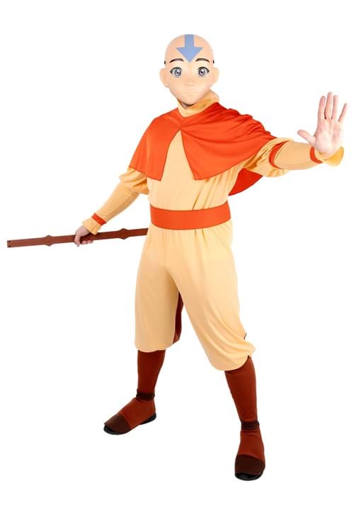 アバター アーン コスプレ コスチューム メンズ ハロウィン 仮装 伝説の少年 衣装 大人用 民族衣装 イベント パーティー 学園祭 文化祭 アニメ キャラクター コスチューム
