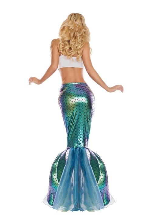 ラストホビーの人魚姫 コスプレ コスチューム レディース ハロウィン 仮装 マーメイド 海のプリンセス 衣装 大人用 イベント パーティー アリエル コスプレ衣装｜アングル2