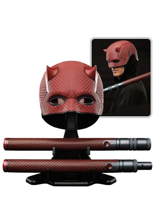 デアデビル コスプレ コスチューム メンズ ハロウィン 仮装 マーベル ヒーロー マスク 武器 棒 セット 大人用 衣装 イベント パーティー 学園祭 文化祭 アメコミ コレクション アイテム 映画 キャラクター グッズ 劇中再現 ヒーロー衣装