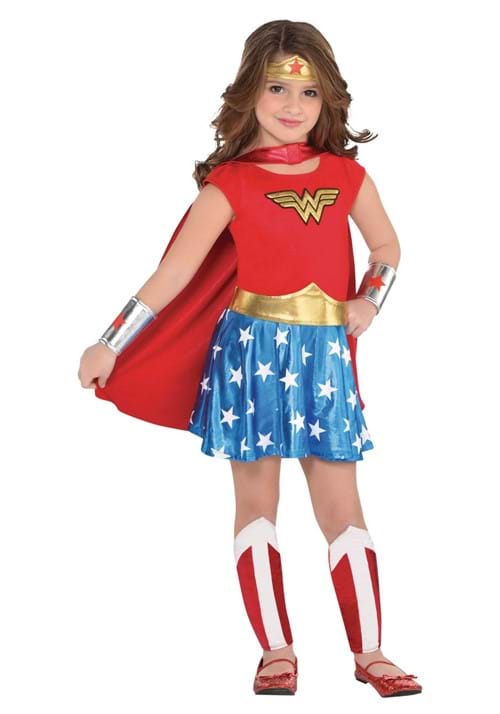 DC ワンダーウーマン オリジナル 女の子用 コスチューム キッズ 子供用 ハロウィンコスプレ