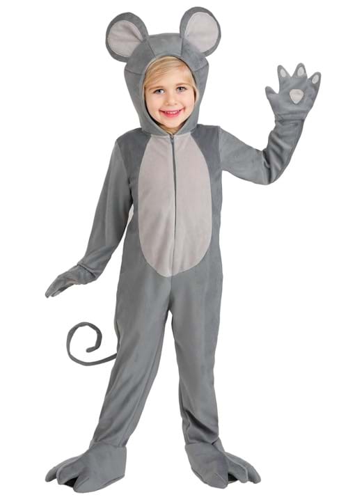 幼児 グレーのねずみの赤ちゃん コスチューム ハロウィン コスプレ