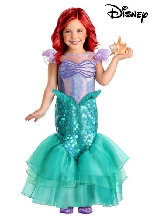 Rakuten - ディズニー リトルマーメイド アリエル トドラー 女の子用 コスチューム キッズ 子供用 ハロウィンコスプレ