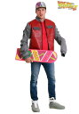バック・トゥ・ザ・フューチャー マーティ・マクフライ ジャケット メンズコスチューム男性用 ハロウィン