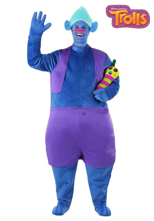 Costume - 大きいサイズ トロールズ ビギー 大人用 コスチューム ハロウィン コスプレ