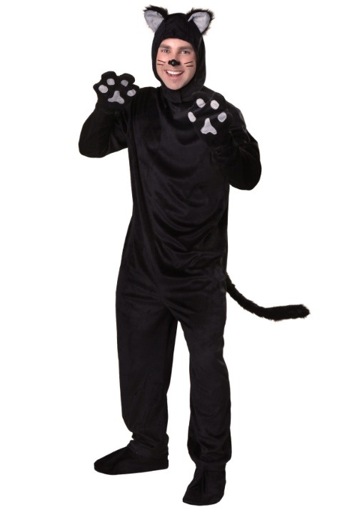 大きいサイズ 黒猫 コスチューム ハロウィン コスプレ