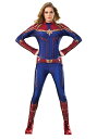 マーベル デラックス『キャプテン・マーベル』キャロル・ダンバー 大人用 2点セット レディース コスチューム ハロウィン 仮装