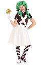 チョコレートファクトリー ワーカー コスチューム ガールズ ティーン用 5点セット ハロウィン コスチューム 仮装 子供用女の子