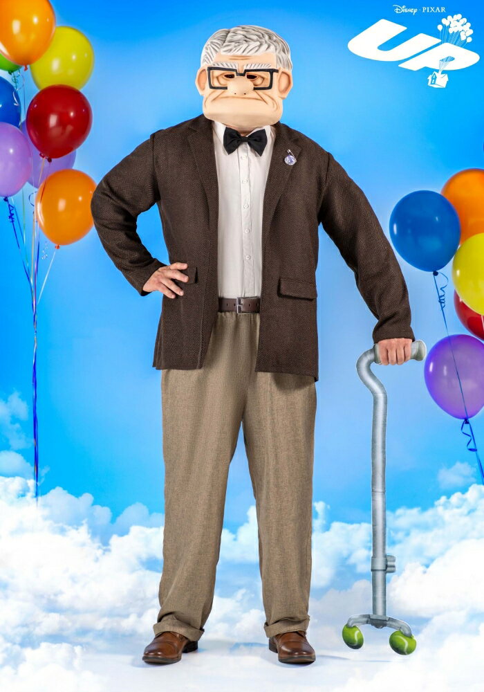 楽天ラストホビーDisneyディズニー カールじいさんの空飛ぶ家 プラスサイズ コスチューム 男性用 ハロウィン