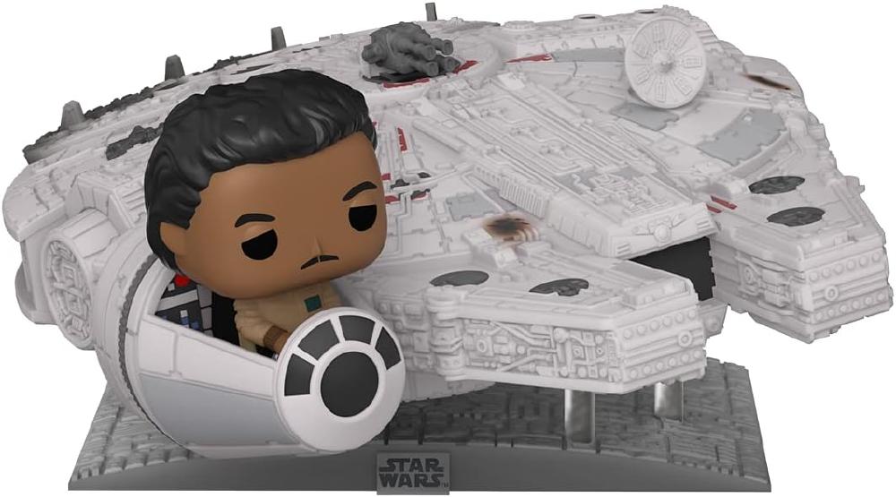 Funko Pop! Ride Super Deluxe: Star Wars - Lando Calrissian in The Millenium Falcon (Shared Galactic Convention, ), Multicolor フィギュア 並行輸入