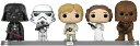 Funko Pop! Vinyl: Star Wars - Darth Vader, Stormtrooper, Luke Skywalker, Princess Leia and Chewbacca - 5 Pack (Shared Galactic Convention, ), Multicolor, 64122 フィギュア 並行輸入