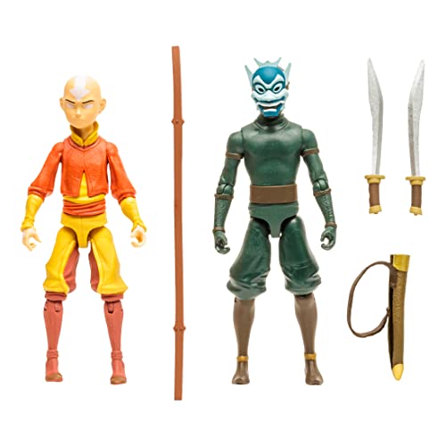 A vs u[XsbgY[R Aang vs Blue Spirit Zuko@Ao^[ R{pbN Avatar TLAB Combo Pack@}Nt@[ McFarlane sA