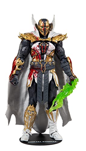 マレフィク スポーン Malefik Spawn Bloody Disiple モータルコンバット Mortal Kombat 7インチアクションフィギュア アクセサリー マクファーレントイズ McFarlane Toys 並行輸入