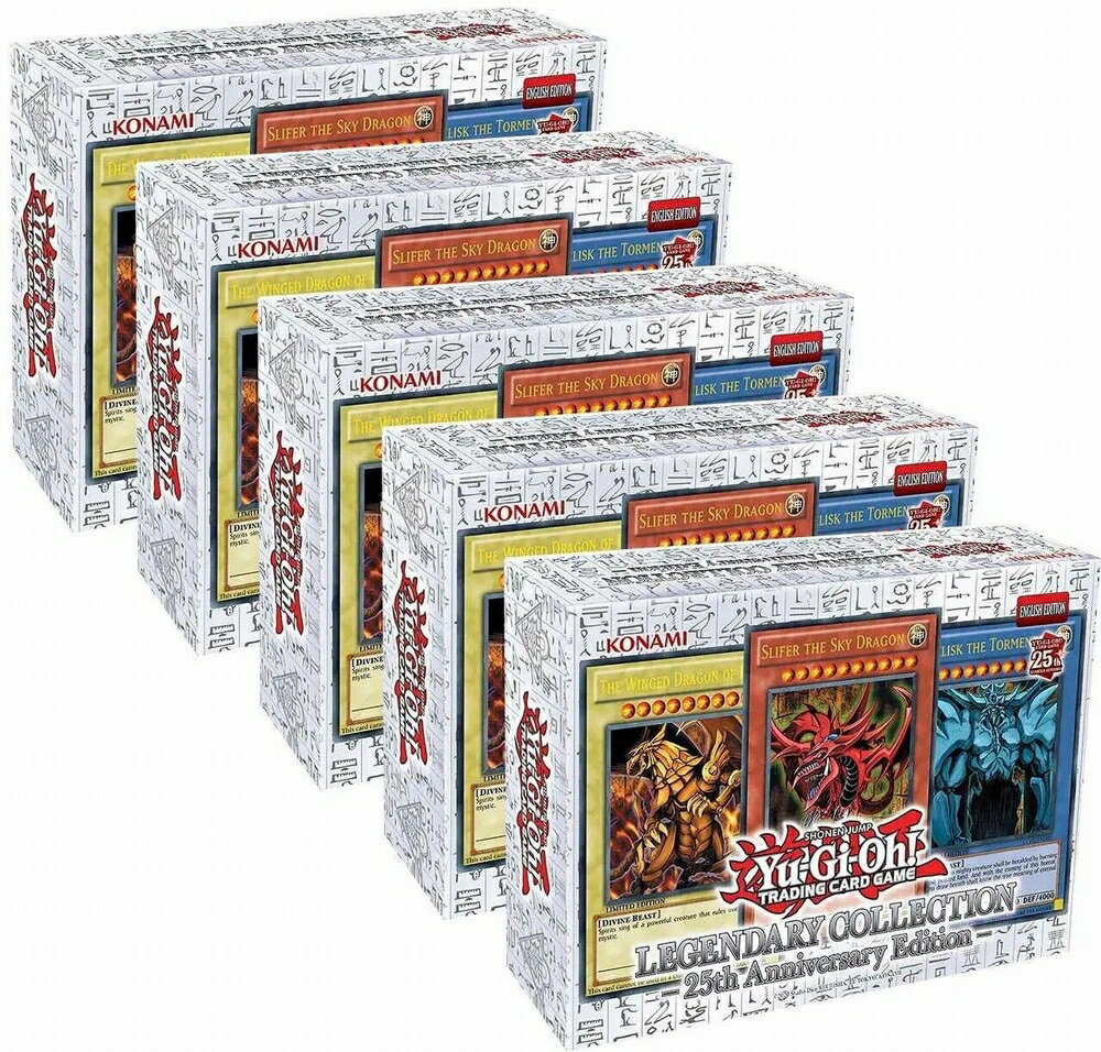 英語版遊戯王 ディスプレイLegendary Collection 25th Anniversary Editionアニバーサリーエディションのサムネイル