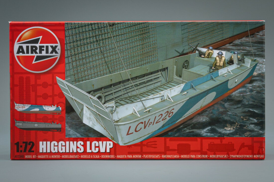 Higgins LCVP 組み立てプラモキット模型 /Airfixエアフィックス 1/72