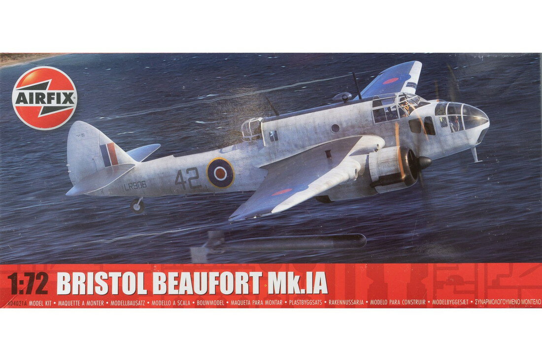 Bristolブリストル Beaufortボーフォート Mk.IA 組み立てプラモキット模型 /Airfix 1/72