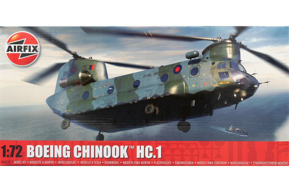 Boeing Chinook HC.1 ボーイング チヌーク 組み立てプラモキット模型 ヘリコプター /Airfix 1/72