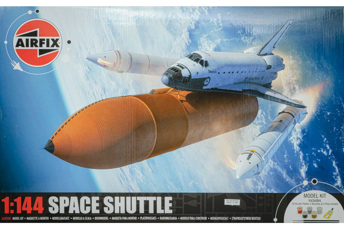 Space Shuttle スペースシャトル ギフトセット 組み立てプラモキット模型 /Airfix 1/144