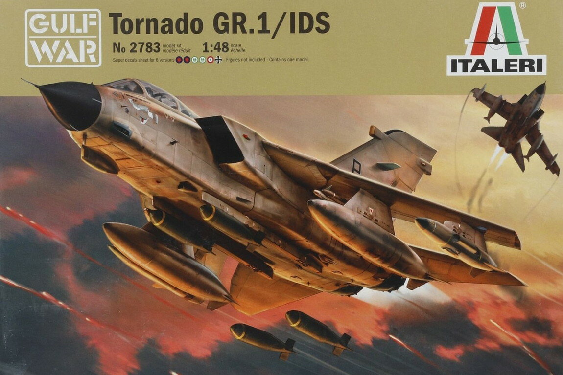 Tornado GR.1/IDS Gulf War ガルフウォー 組み立てプラモキット模型 戦闘機 /Italeri 1/48