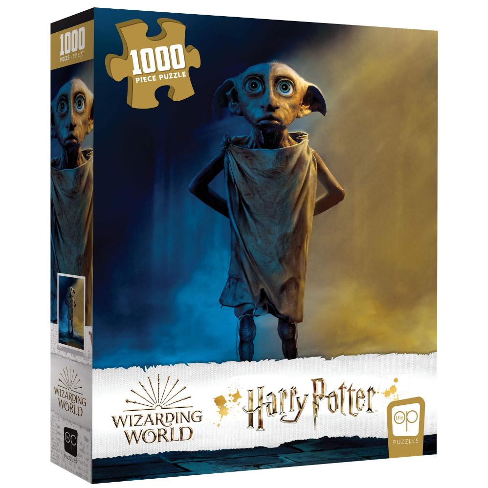 ハリーポッター映画Harry Potter Dobby 1000ピースジグソーパズル 米国オフィシャルライセンス Dobby The House USAOPOLY 海外 外国