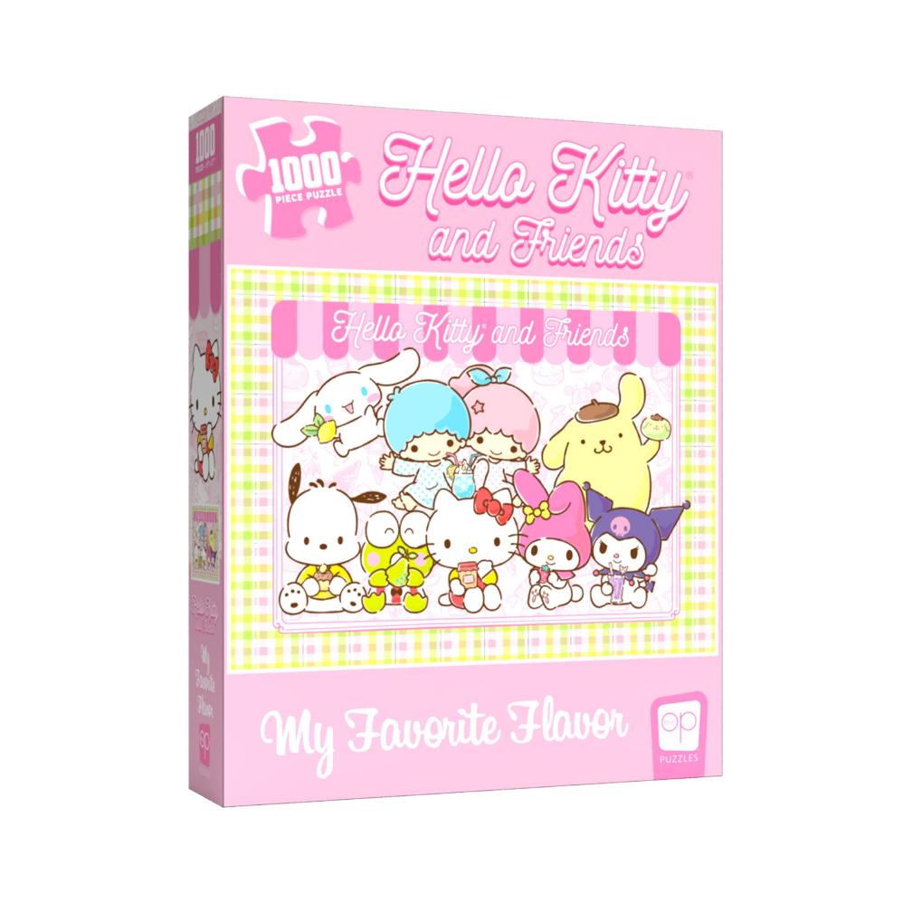Hello Kitty ハローキティ My Favorite Flavor 1000ピースジグソーパズル 米国オフィシャルライセンス 海外 外国