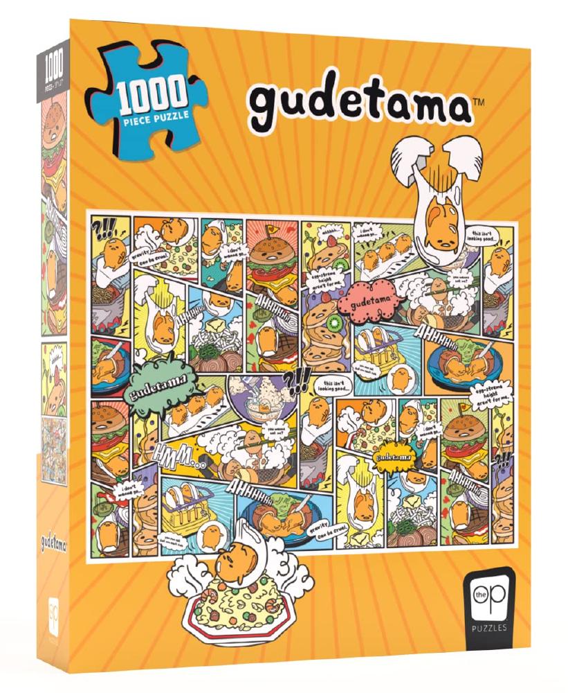 Gudetama “Amazing Egg-Ventures” 1000ピースジグソーパズル 米国オフィシャルライセンス 海外 外国