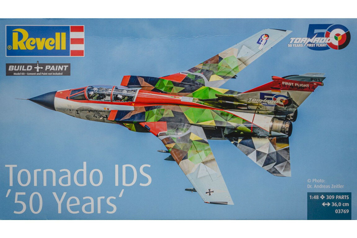 Panavia Tornado IDS 50 Years of First Flight 組み立てプラモキット模型 戦闘機 /Revell 1/48