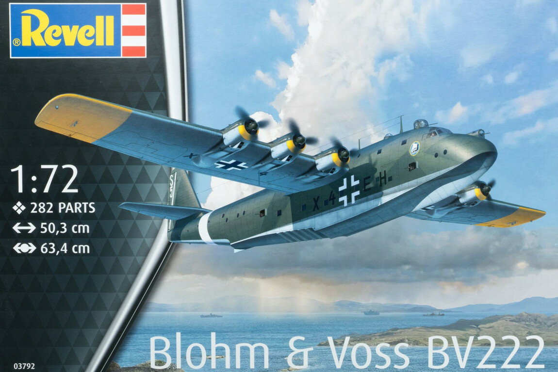 Blohm & Voss BV222 組み立てプラモキット模型 飛行機 /Revell 1/72