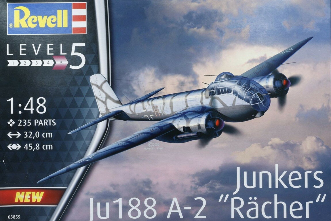 Rakuten - Junkers Ju188 A-2 Raecher 組み立てプラモキット模型 飛行機 /Revell 1/48