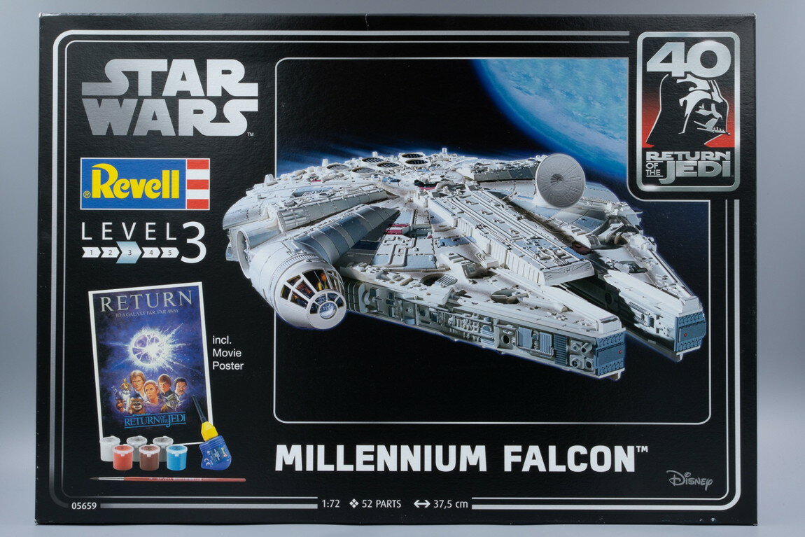 Star Warsスターウォーズ Millennium Falcon Gift Set ミレニアムファルコン ギフトセット 組み立てプラモキット模型 /Revellレベル 1/72
