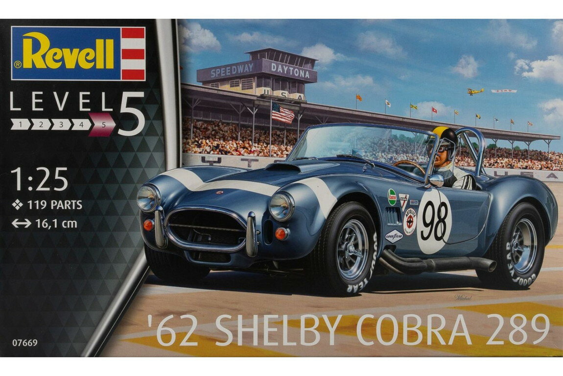 Rakuten - 62 Shelby Cobra 289 シェルビーコブラ 組み立てプラモキット模型 カーモデル /Revell 1/25