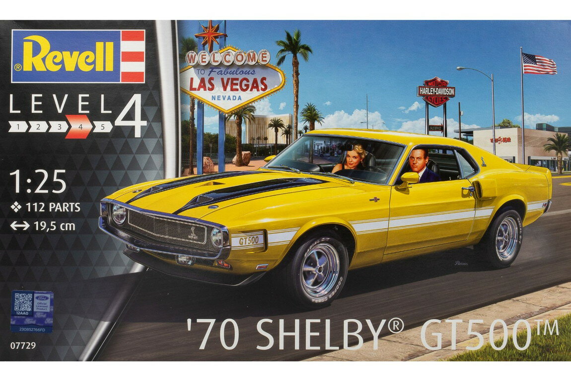 Rakuten - 1970 Ford フォード Mustang マスタング Shelby シェルビー GT500 組み立てプラモキット模型 カーモデル /Revell 1/25