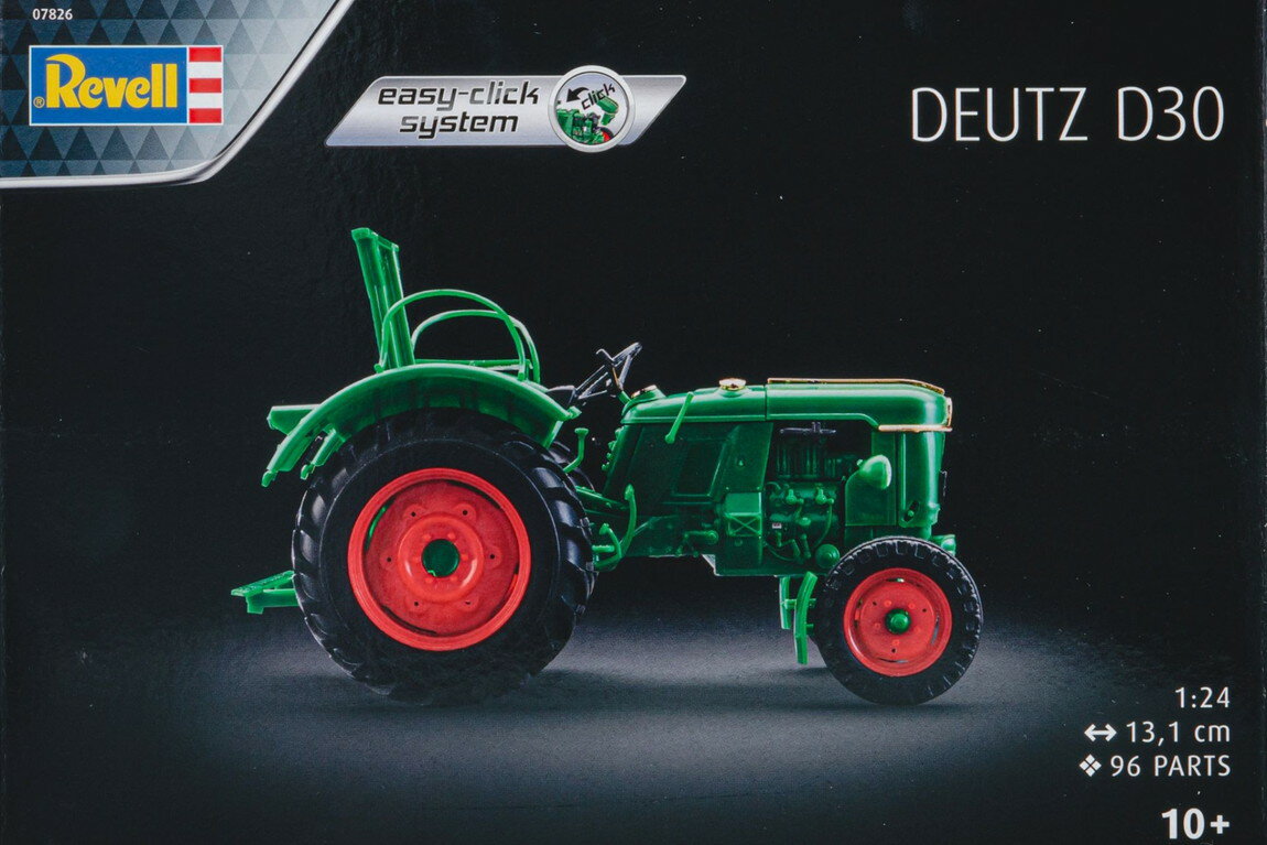 Hot Wheels - Deutz D30 トラクター 組み立てプラモキット模型 /Revell 1/24
