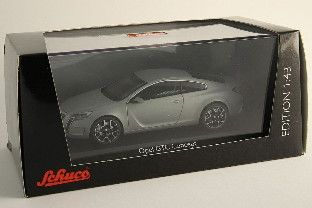 Opelオペル GTC Concept Matte grey metallic /1/43 ミニカー
