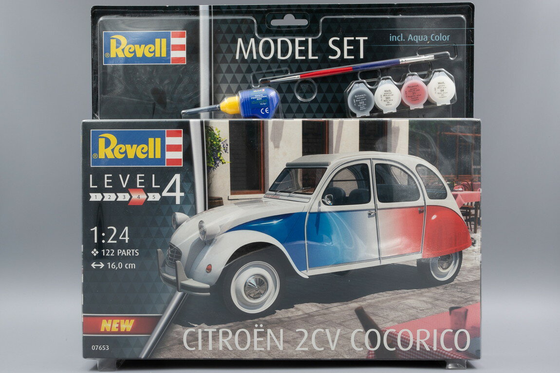 Citroenシトロエン 2CV Cocorico ココリコ 組み立てプラモキット模型 カーモデル /Revell 1/24