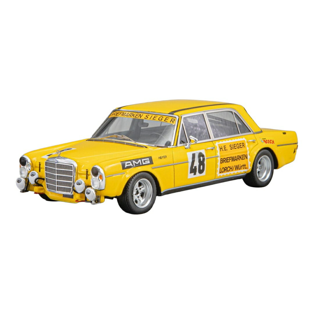 Mercedes-Benzメルセデスベンツ 300 SEL 6.8 AMG #48 Test Drive Le Mans 24H 1972 H. Heyer C. Schickentanz レジンモデ