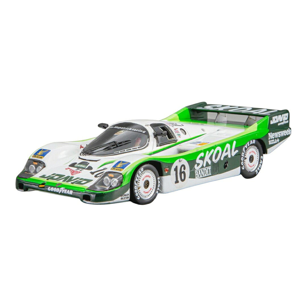 Porscheポルシェ 956 #16 5th Le Mans 24H 1983 G. Edwards J. Fitzpatrick R. Keegan レジンモデル ミニカー /Spark 1/43