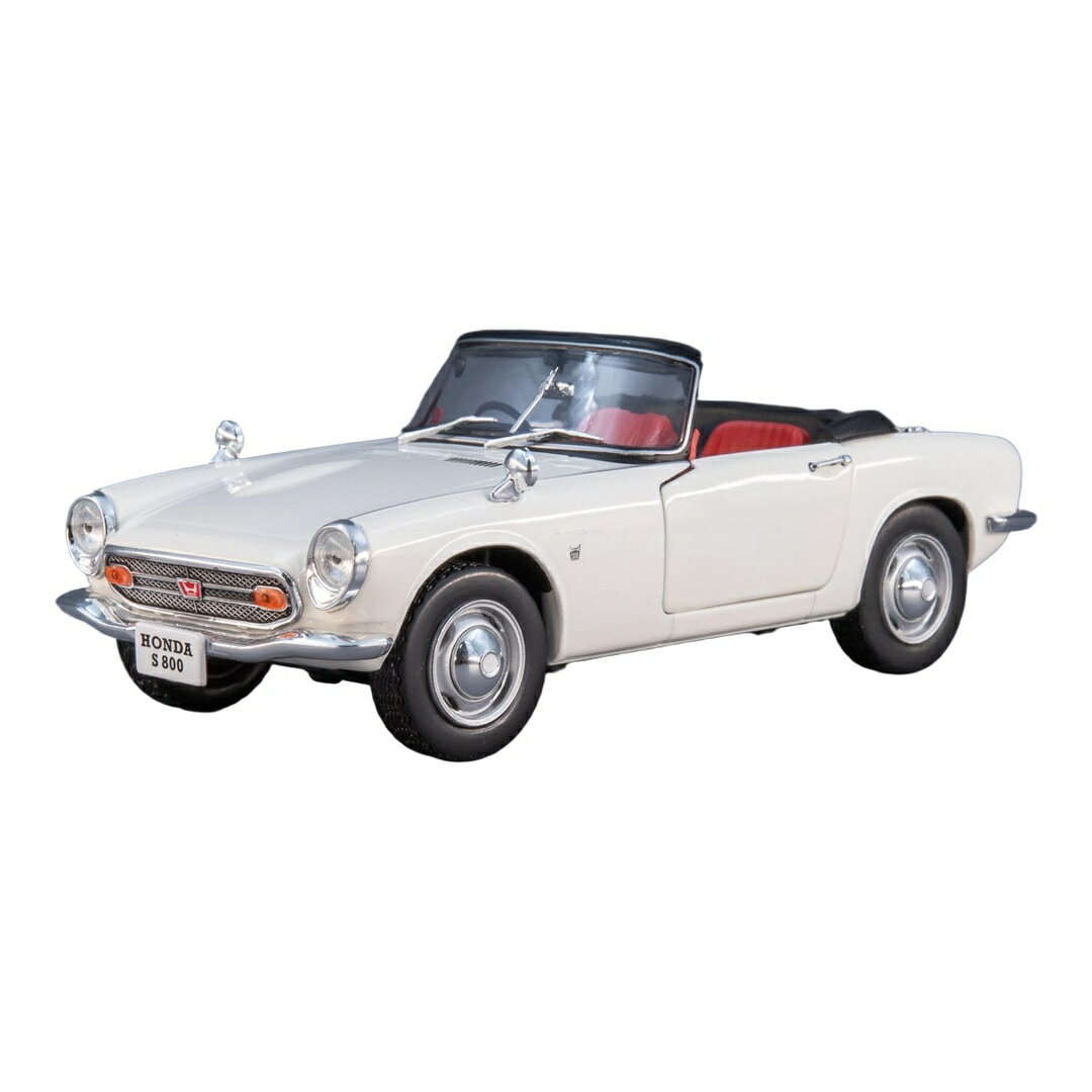 Rakuten - Hondaホンダ S800 1966 ホワイト ダイキャストモデル ミニカー /WHITEBOX 1/24