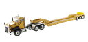 Caterpillar CT660 Day Cab with XL 120 Low-Profile HDG Lowboy Trailer /ダイキャストマスターズ 1/50 ミニチュア トラック 建設機械模型 工事車両