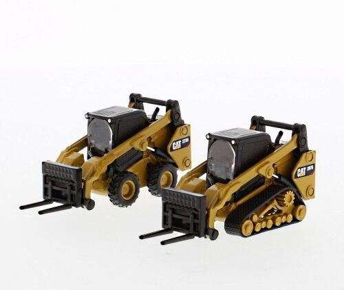 CAT 272D2 + 297D2 skid steer + multi terrain loader 85609 /_CLXg}X^[Y 1/64 ݋@B͌^ H~LT[