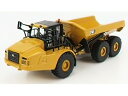 CAT745 CASSONE RIBALTABILE CAVA 3-ASSI - ARTICULATED TRUCK /ダイキャストマスターズ 1/64 建設機械模型 工事トレーラー