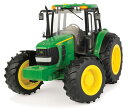 John Deereジョンディア 7330 Tractor - Big Farm Series Made of Durable Plastic /ERTL 1/16 ミニチュア トラクター トラック 農業機械模型