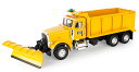 Peterbilt 367 Snowplow - LP75755 - Big Farm Series - Made of Durable Plastic /ERTL 1/16 ミニチュア トラクター トラック 農業機械 建設機械