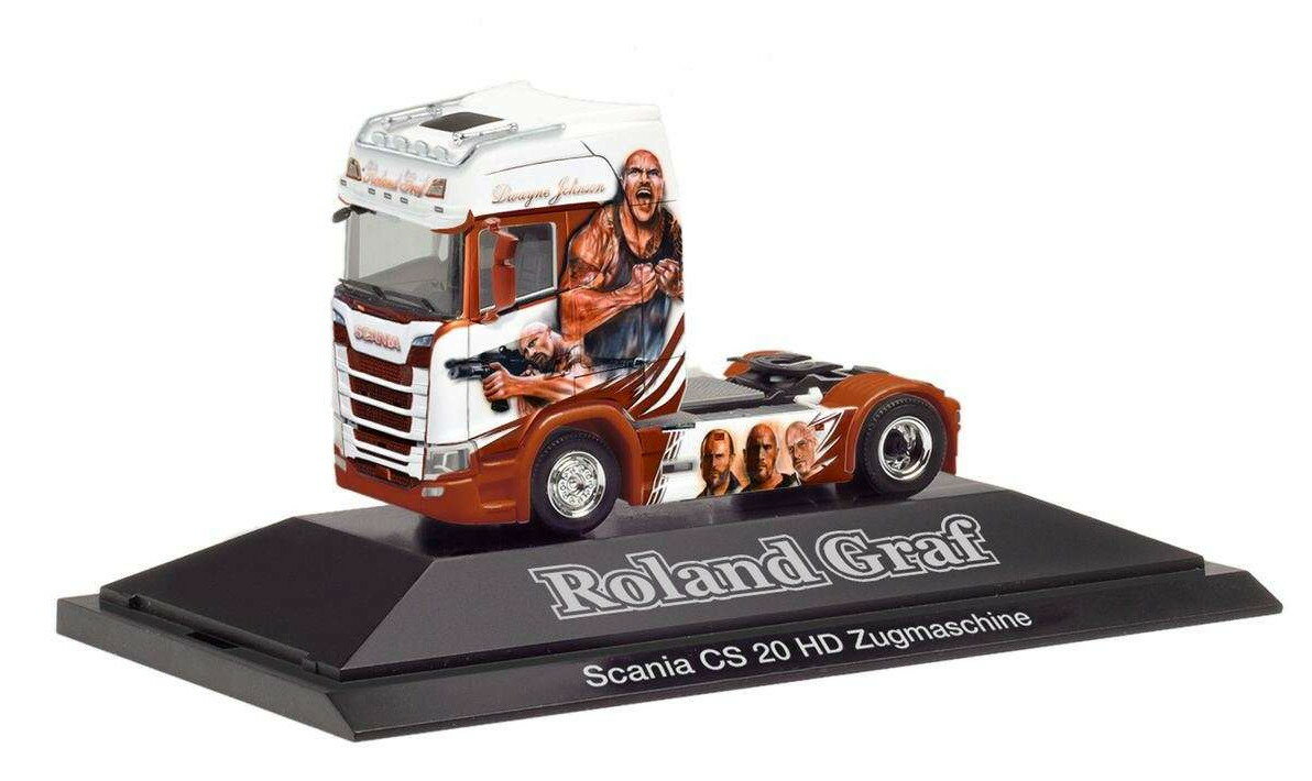 Herpa Roland Graf Scania CS20HD truck tractor 111058 /Herpa 1/87 ミニチュア トラック 建設機械模型 工事車両